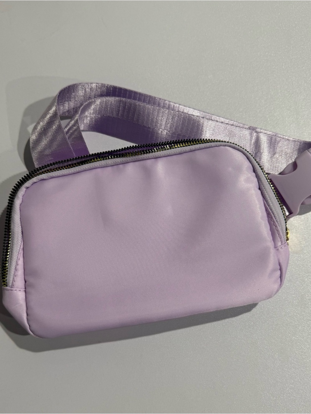 Lilac Crossbody Belt Bag - Lightweight Women's Shoulder Pouch